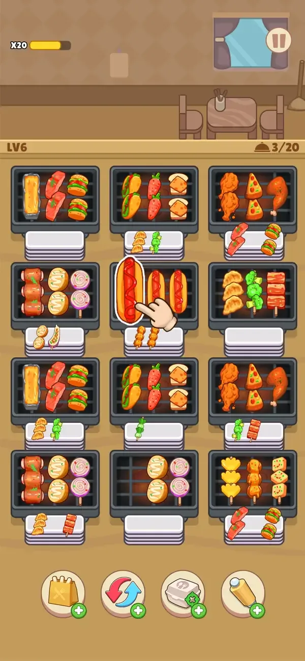 Foodie Sizzle screenshot 1