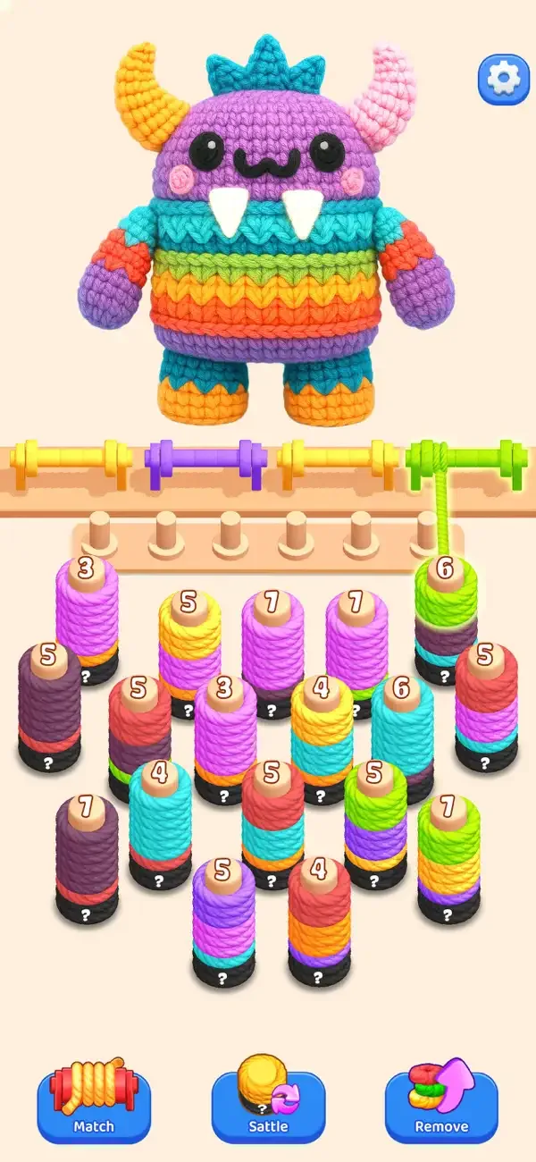 Wool Art - Yarn Puzzle Game 3D screenshot 3