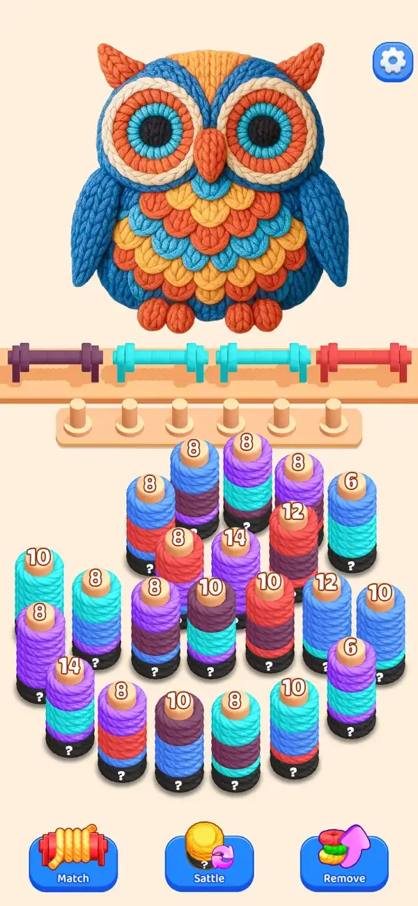 Wool Art - Yarn Puzzle Game 3D screenshot 4