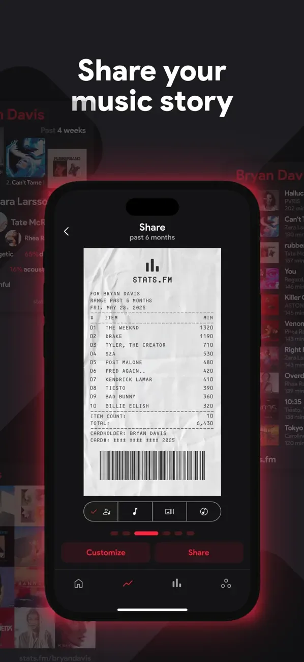 stats.fm for Apple Music screenshot 4