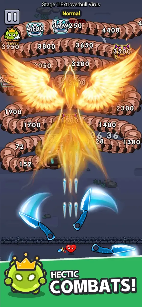Cell Survivor - Shoot Defense screenshot 1