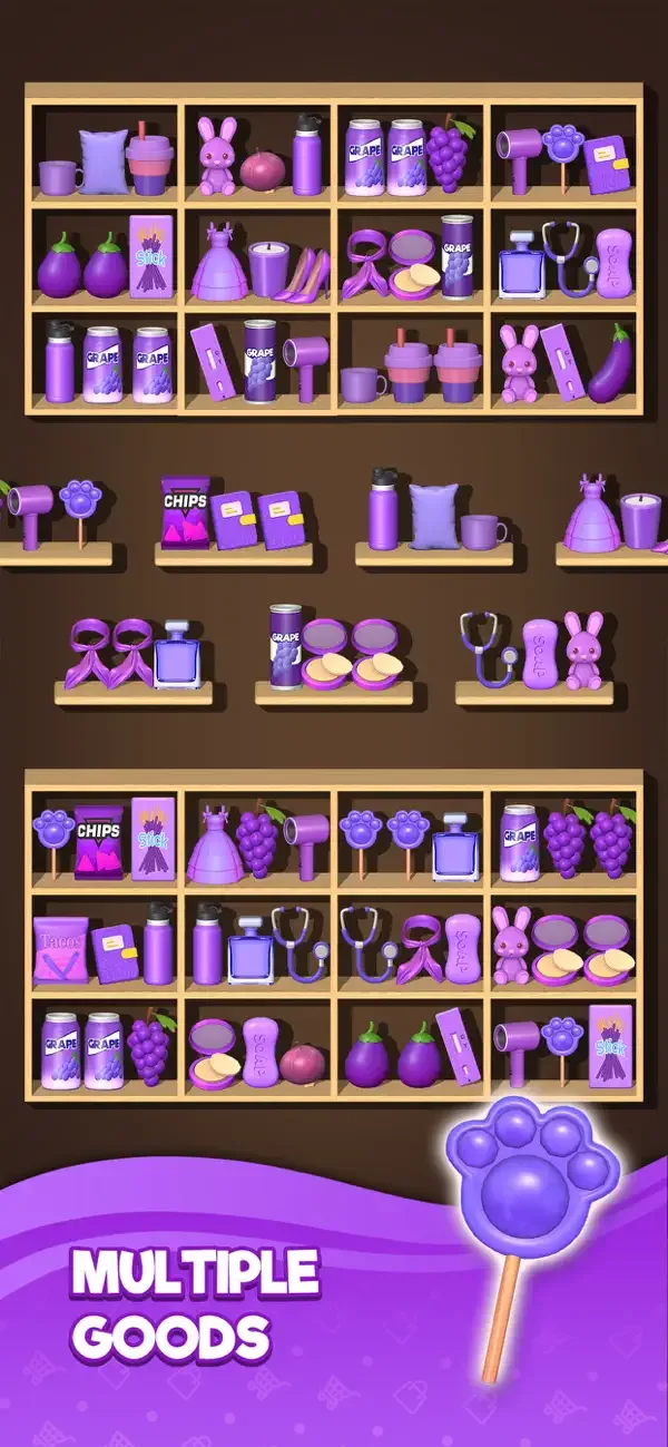 Goods Ready - Sort & Match 3D screenshot 1