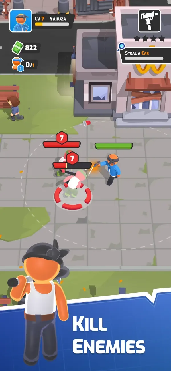 Gangsta rage screenshot 1