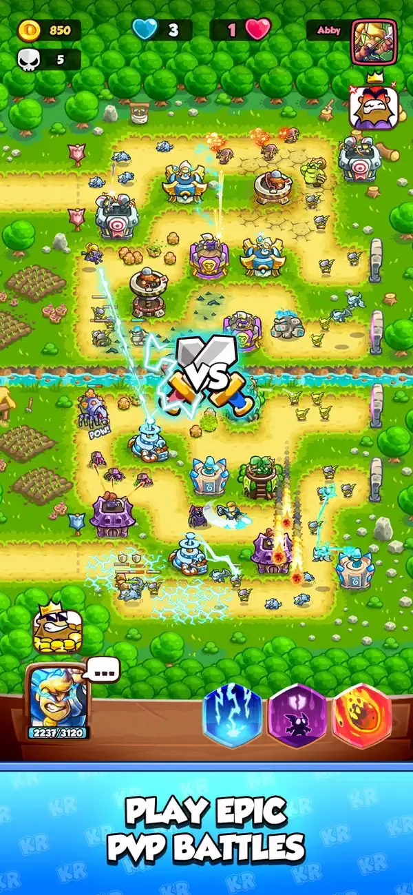 Kingdom Rush Battles: TD Game screenshot 1