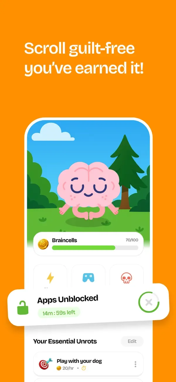 Unrot: Earn your Screen Time screenshot 5