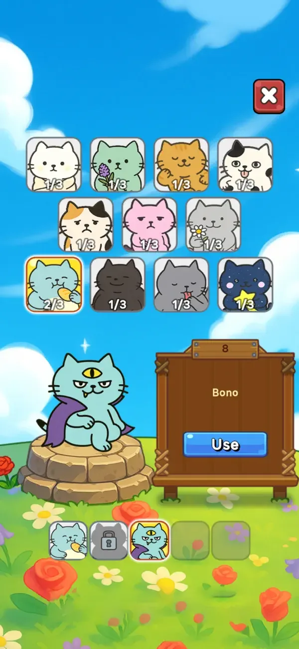 Cat Drop Merge screenshot 2