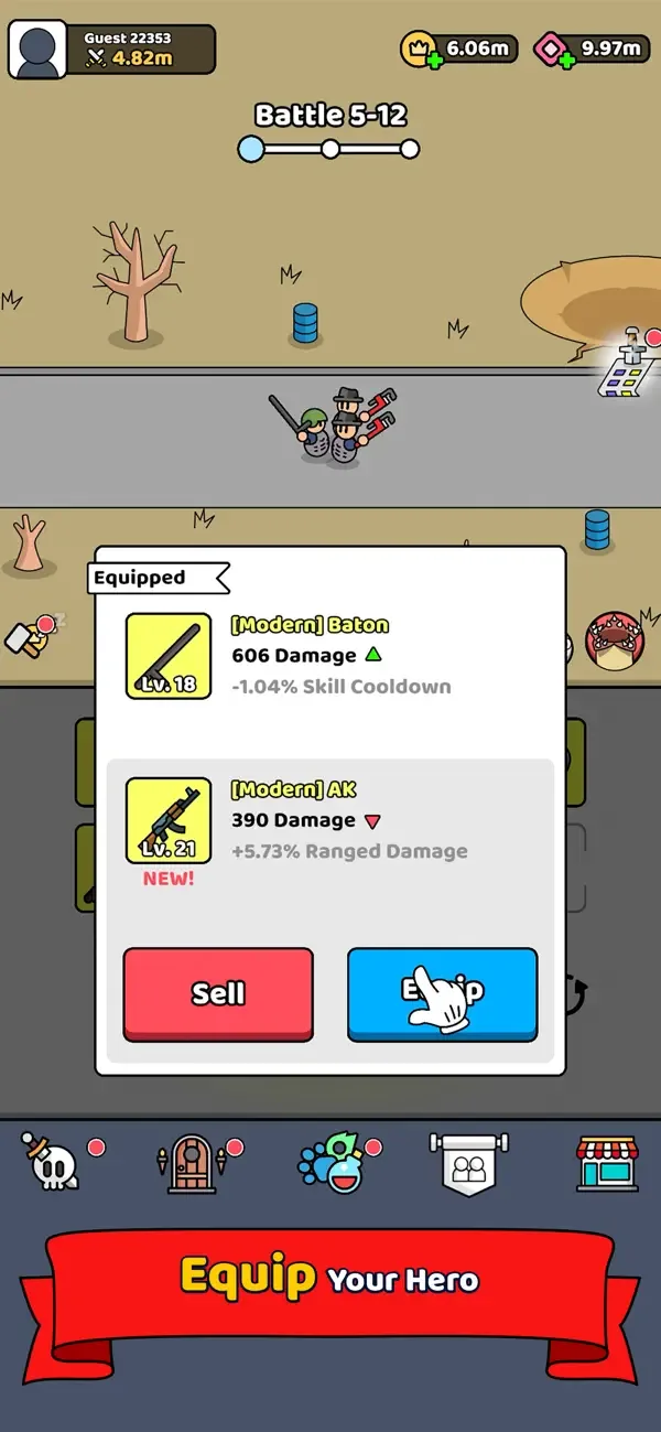 Forge Master – Idle RPG screenshot 2