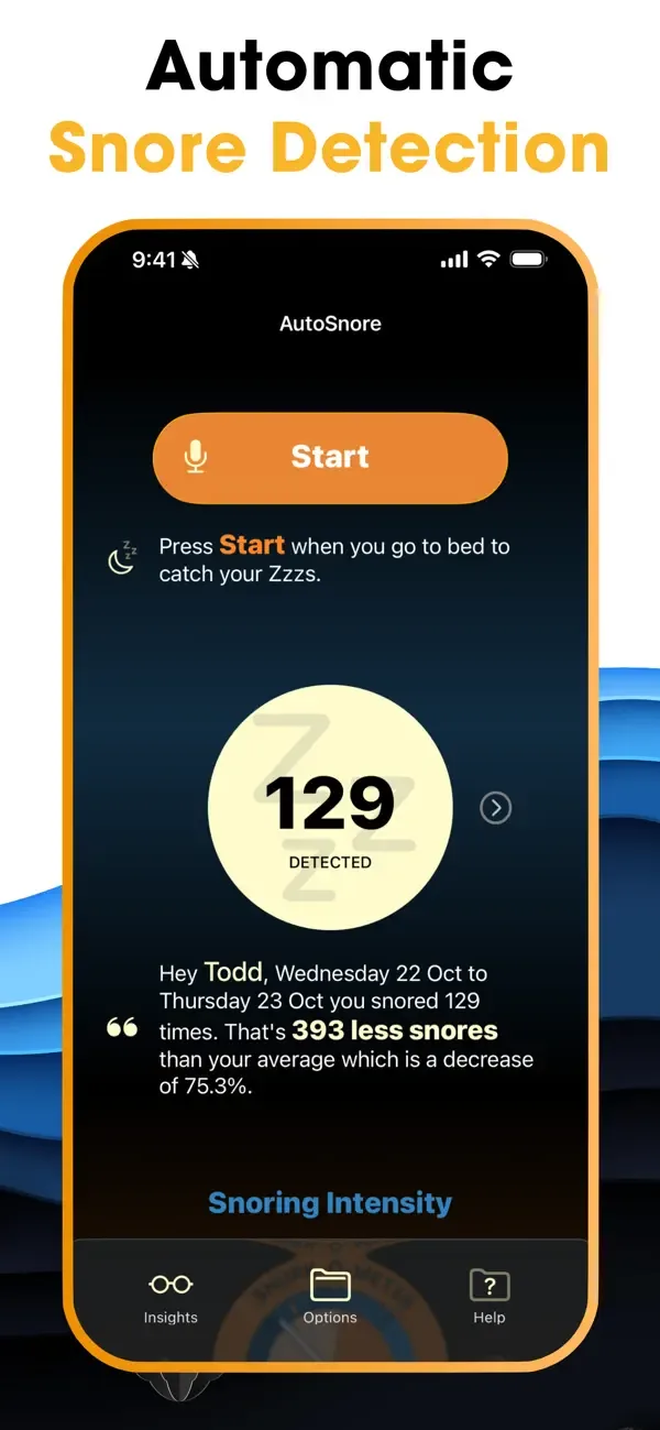 AutoSnore: Snoring Recorder screenshot 2
