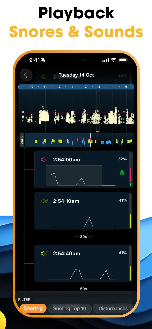 AutoSnore: Snoring Recorder screenshot 4