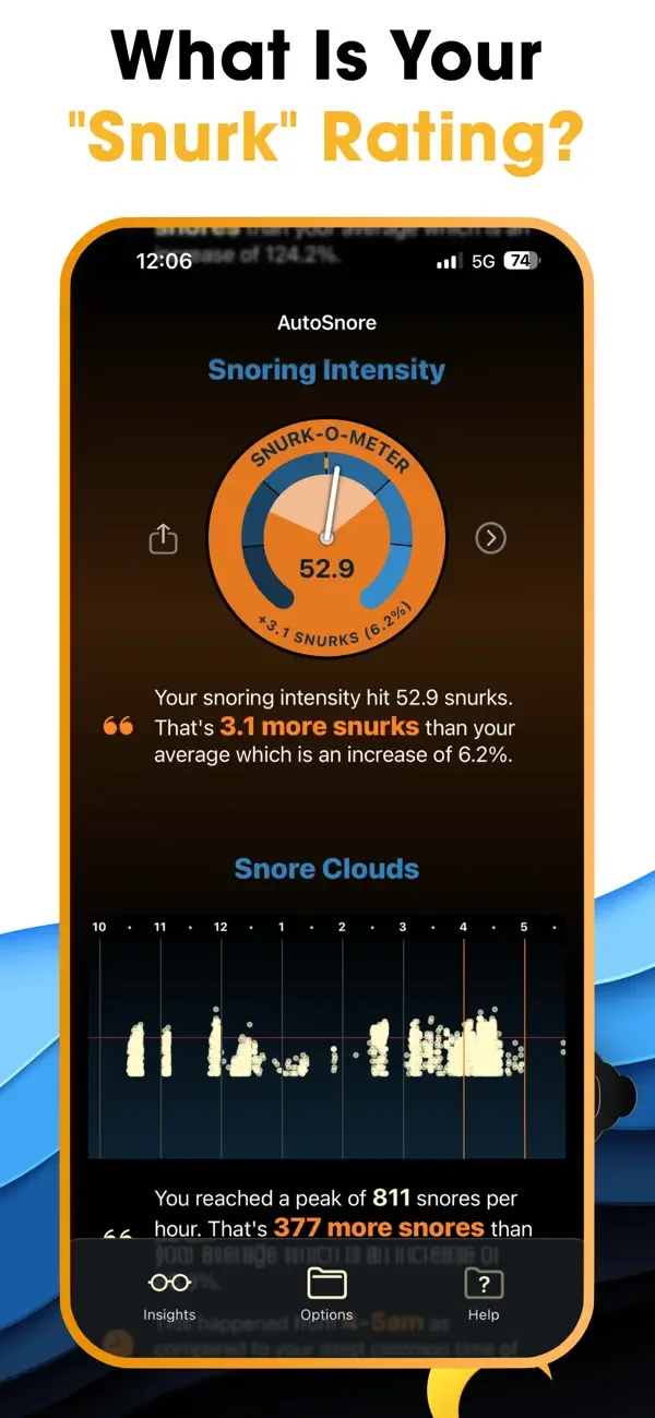 AutoSnore: Snoring Recorder screenshot 5