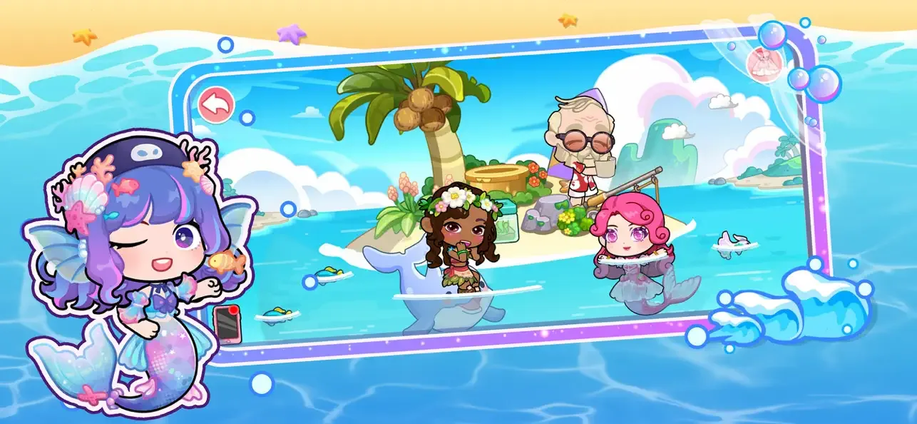 Fashion Mermaid Princess Life screenshot 2