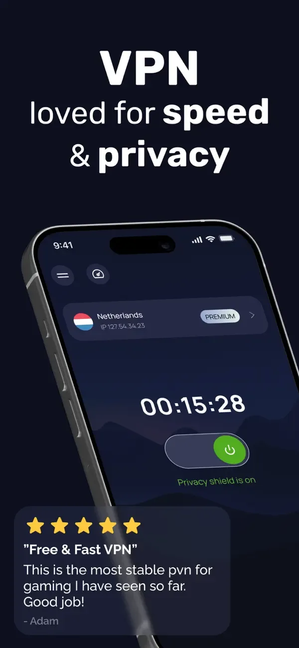 SuperVPN - Cool VPN Proxy screenshot 1