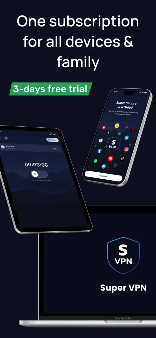 SuperVPN - Cool VPN Proxy screenshot 4