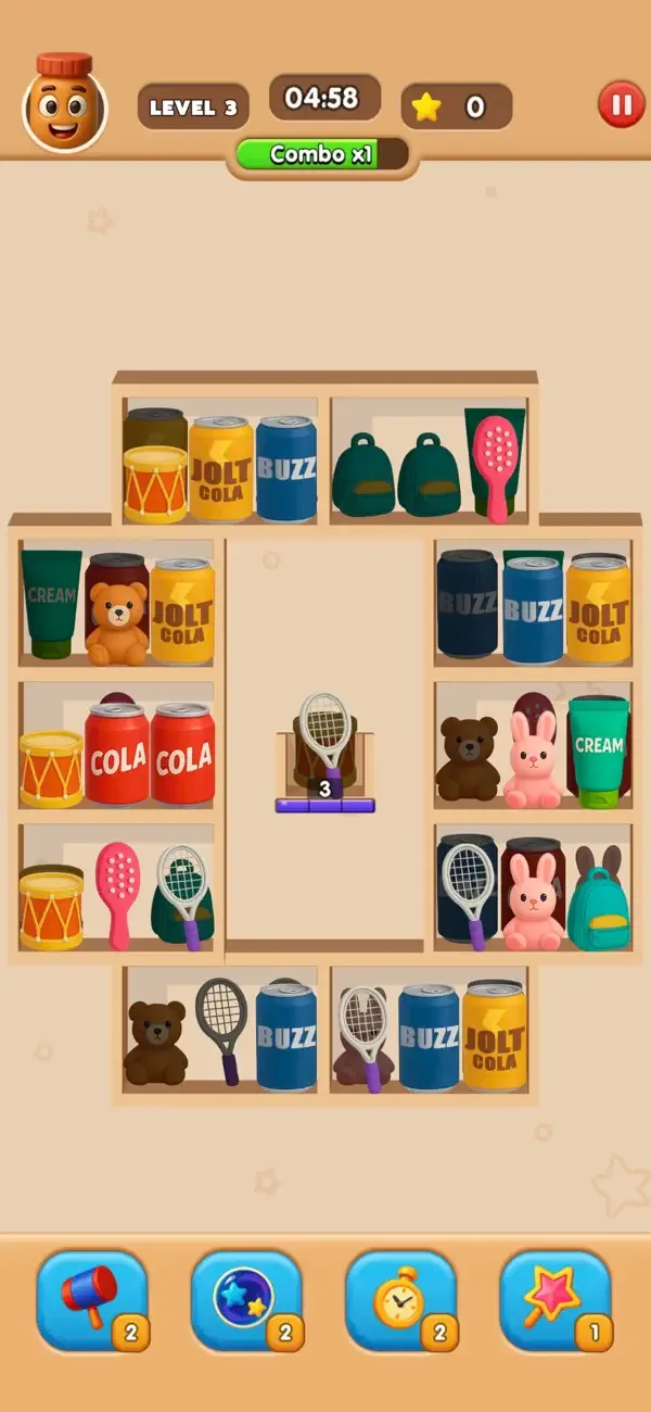 Match Triple Goods: Sorting 3D screenshot 2