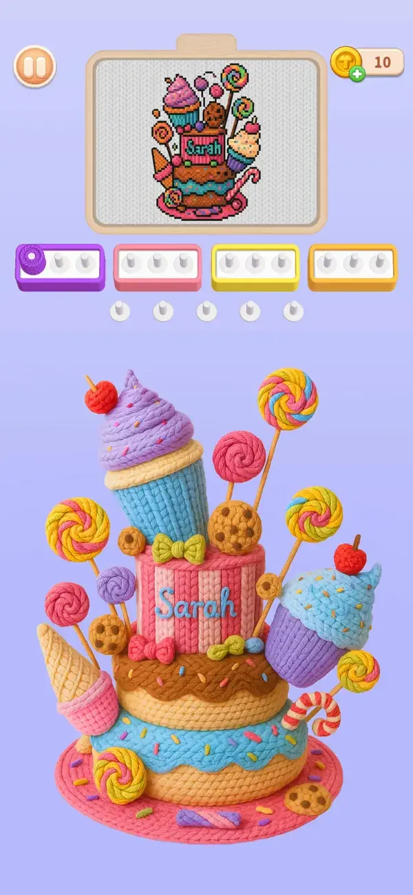 Wool Craze 2 - Yarn Sort Games screenshot 2