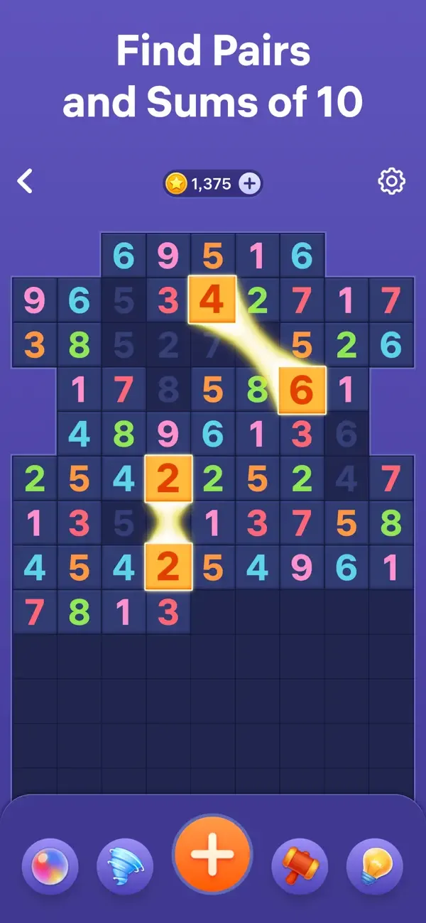 Number Tiles - Match Numbers screenshot 2