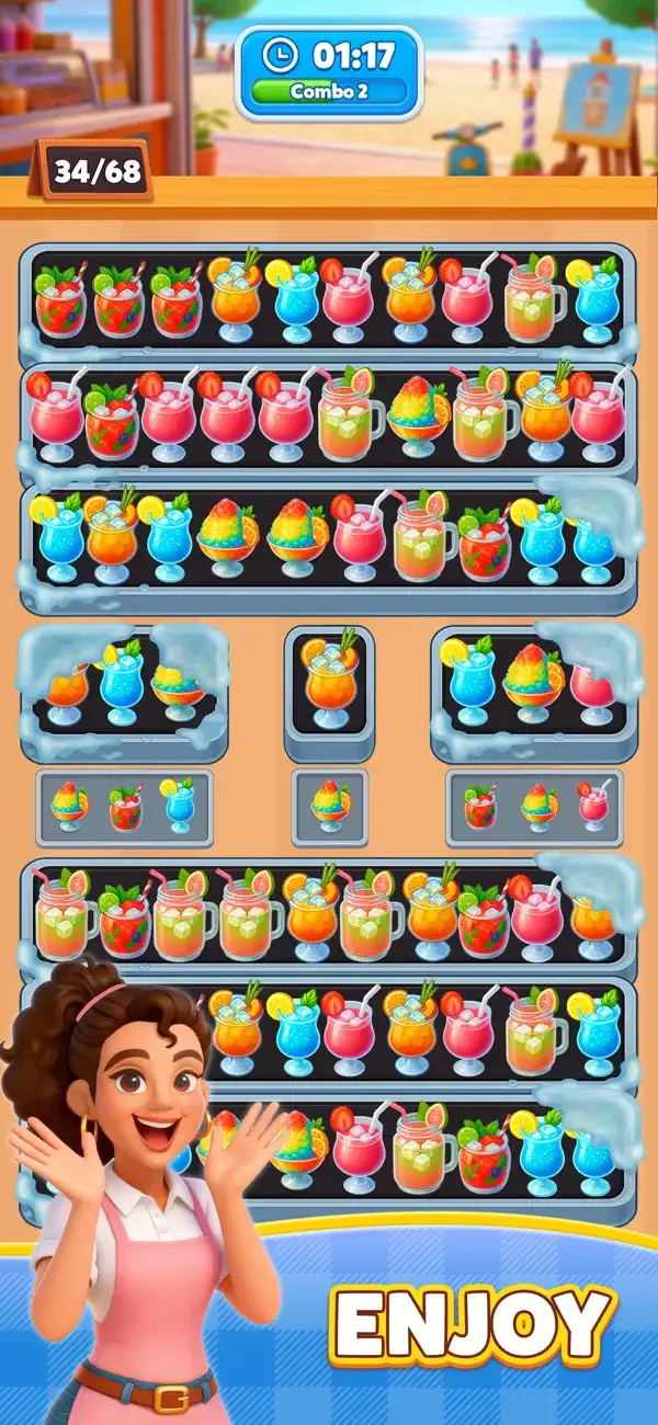 Grill Cooking: Sort Challenge screenshot 4