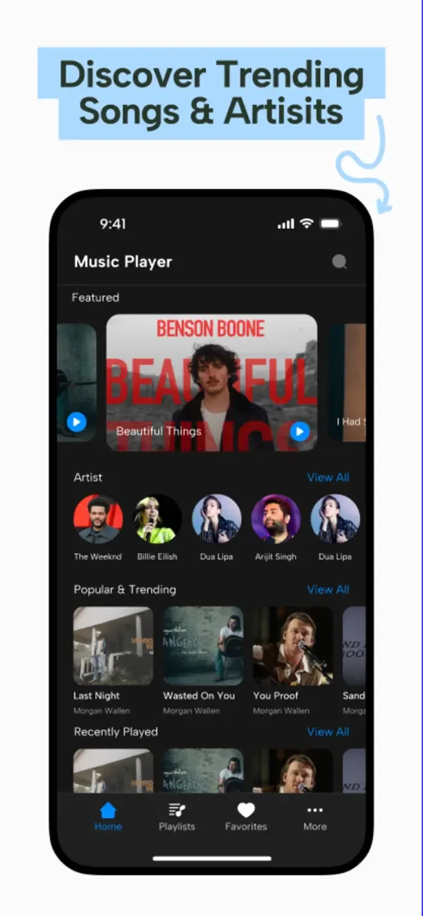 Music Player - Songs Streaming screenshot 1