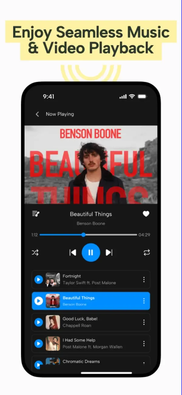 Music Player - Songs Streaming screenshot 2