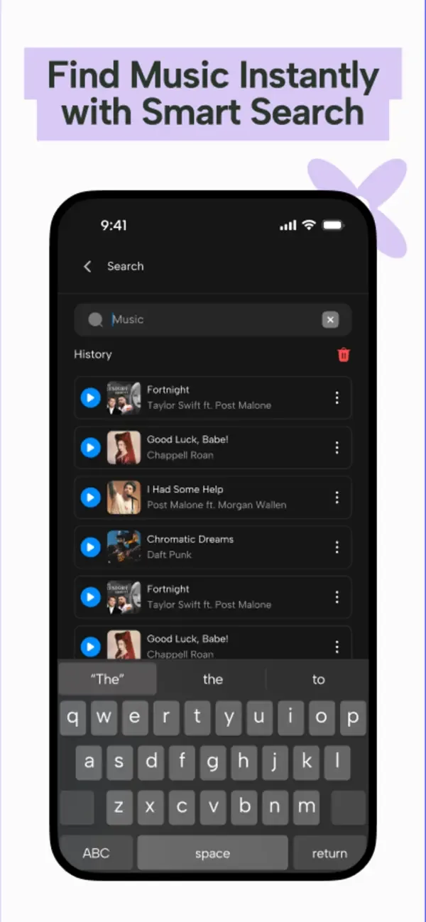 Music Player - Songs Streaming screenshot 3
