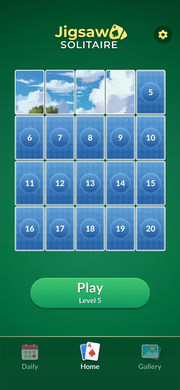 Jigsaw Solitaire Puzzle screenshot 3