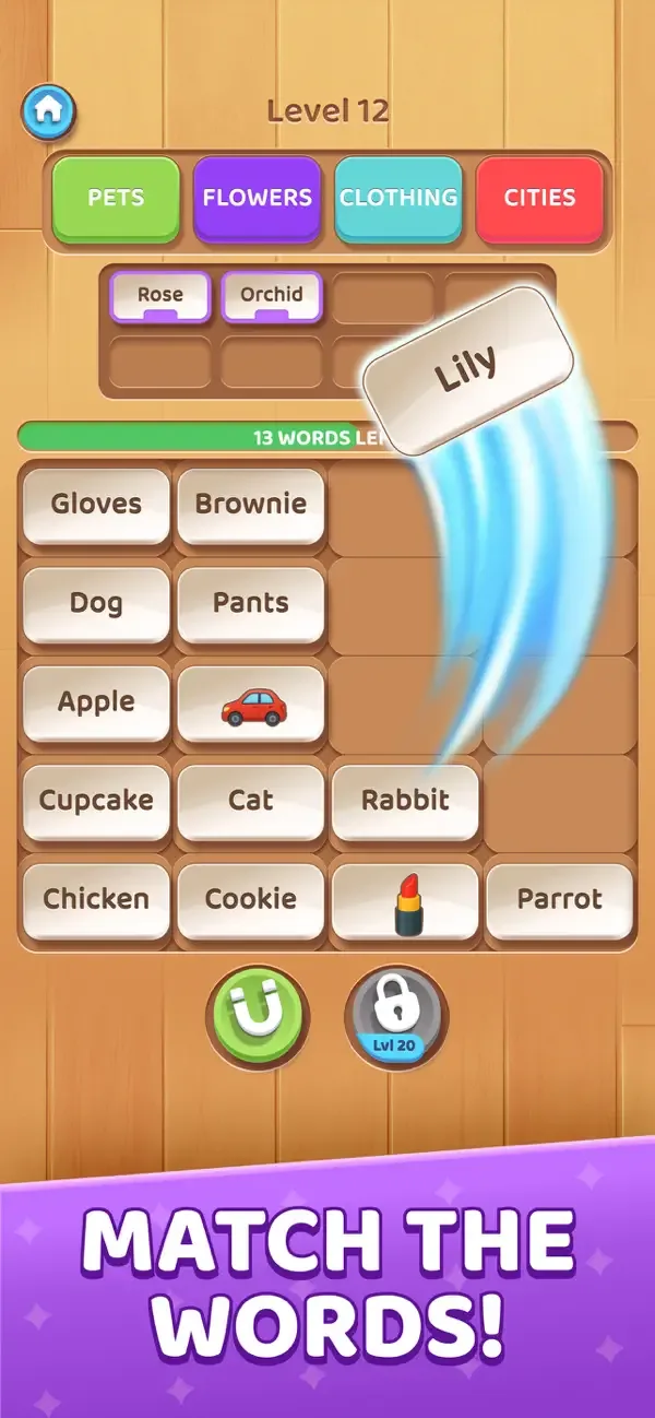 Word Match Connect: Logic game screenshot 1