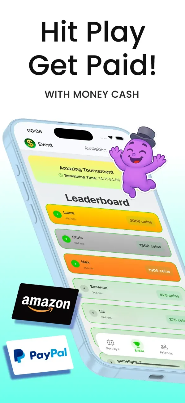 MONEY CASH - Fun & Earn screenshot 1