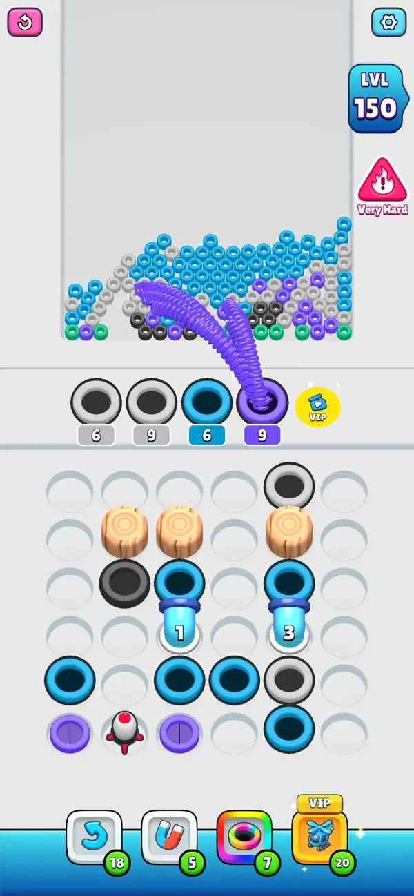 Slinky Sort: Sorting Puzzle 3D screenshot 5