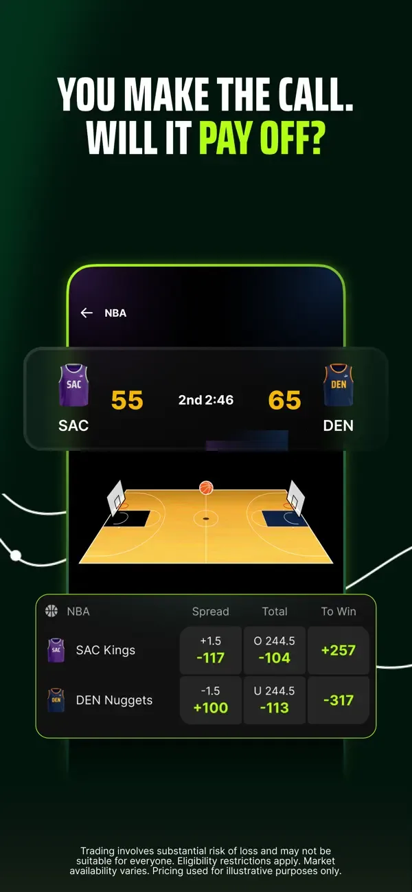 DraftKings Predictions screenshot 2