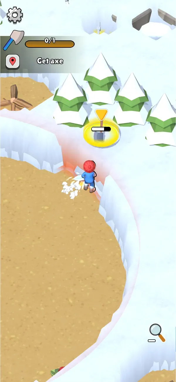 Snow Rush: Whiteout Escape screenshot 3