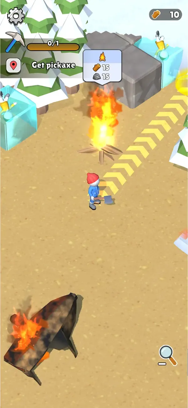 Snow Rush: Whiteout Escape screenshot 5