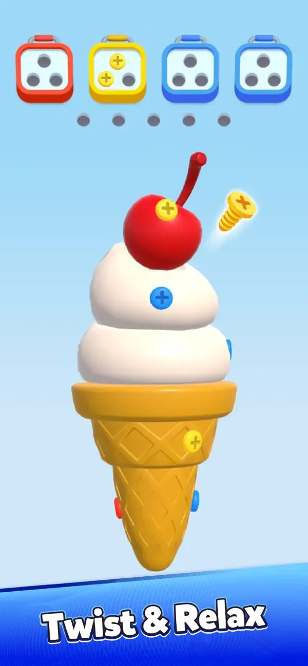 Screw Out 3D: Nut Sort Jam screenshot 1