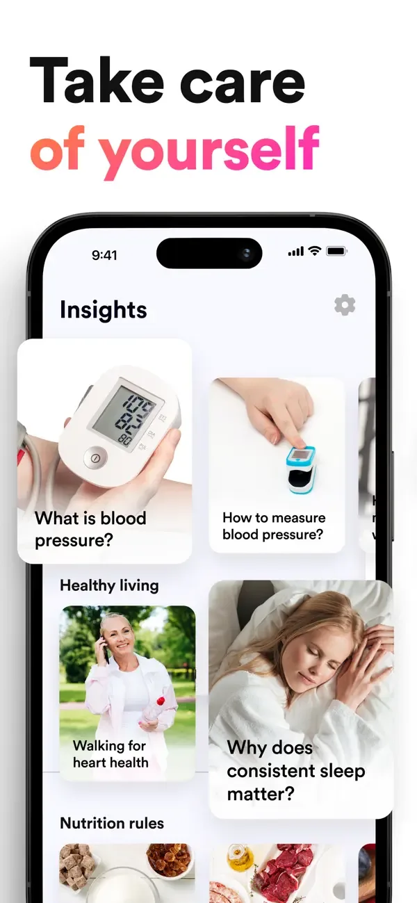 Blood Pressure Logger, Reader screenshot 4