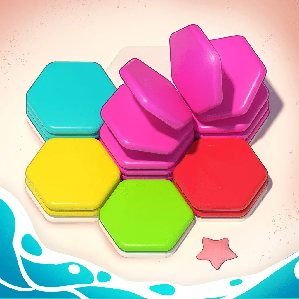 Hexa Flip: Sort & Earn Rewards
