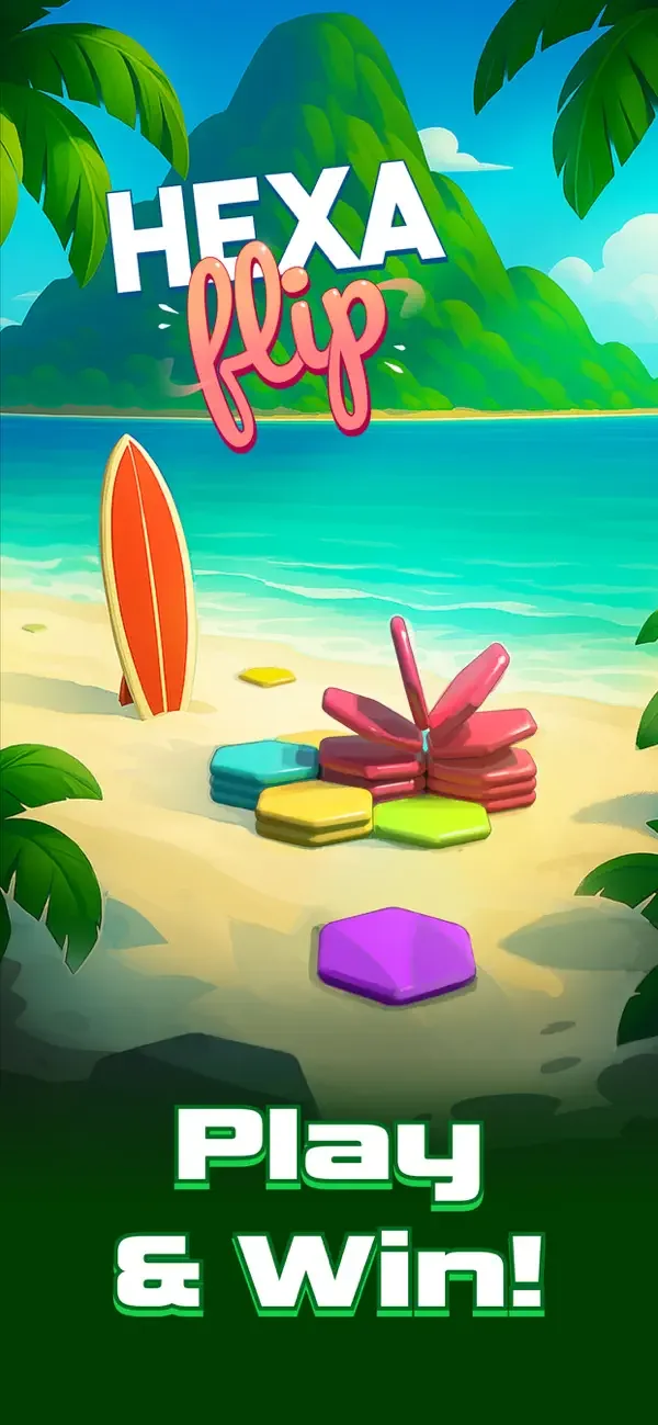 Hexa Flip: Sort & Earn Rewards screenshot 1
