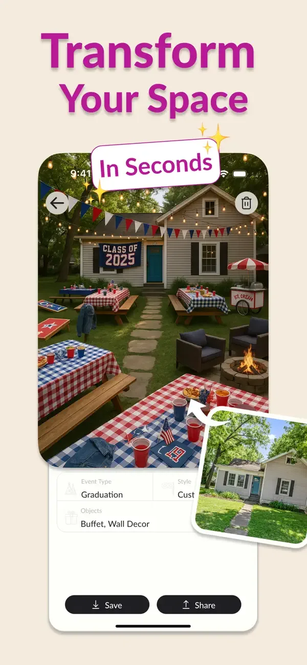 AI Event Designer - Party Plan screenshot 2