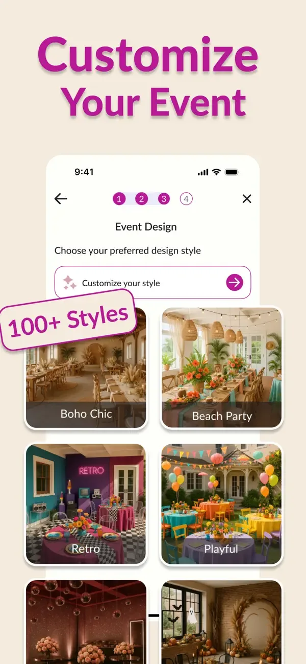 AI Event Designer - Party Plan screenshot 4