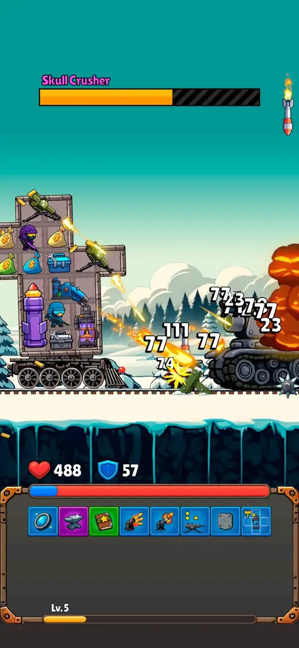 Train Attack: Merge War screenshot 1