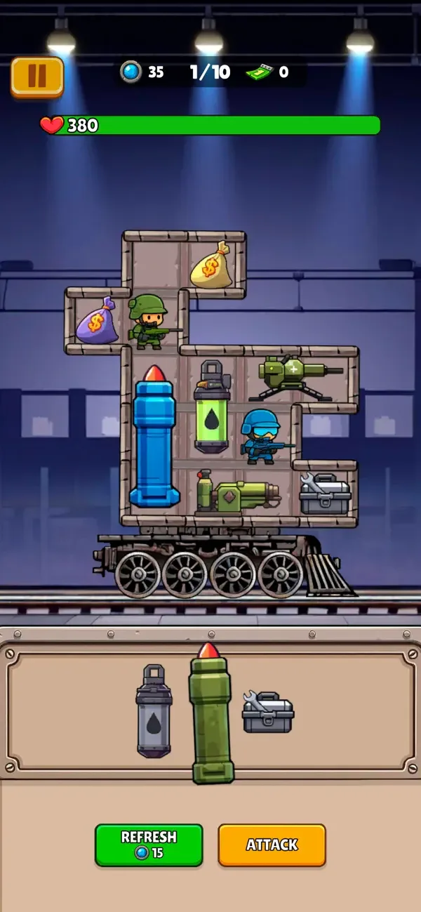 Train Attack: Merge War screenshot 3