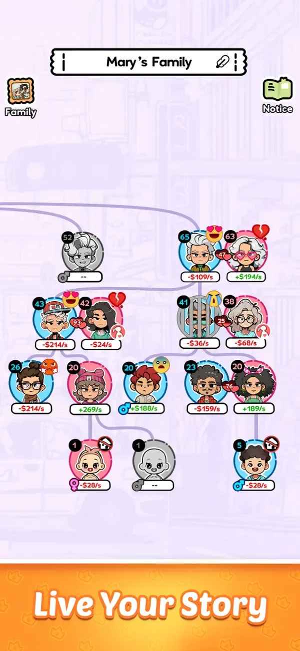 Family Go! - Lifetime Sim game screenshot 2