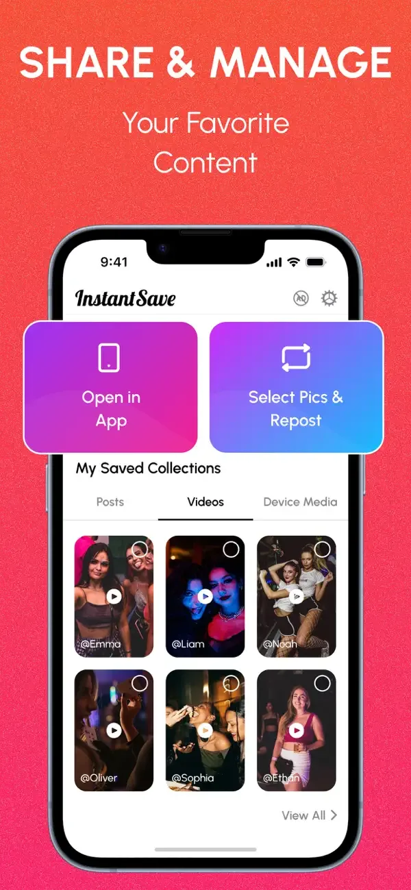 InstantSave: Story Reel Video screenshot 5