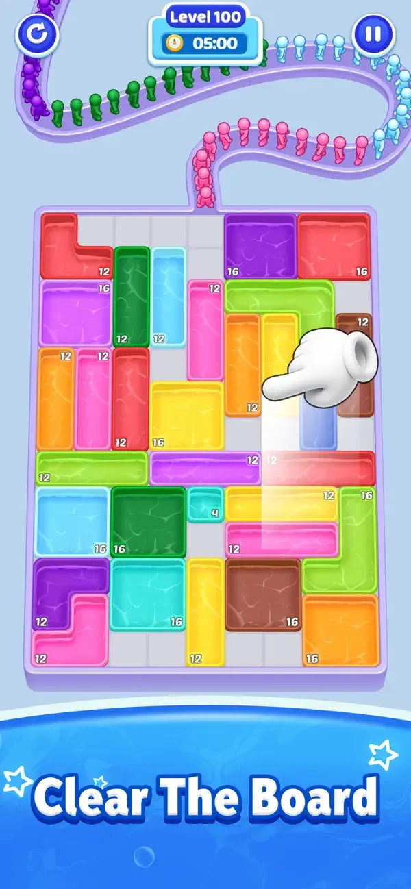 Hole Jam Puzzle screenshot 1