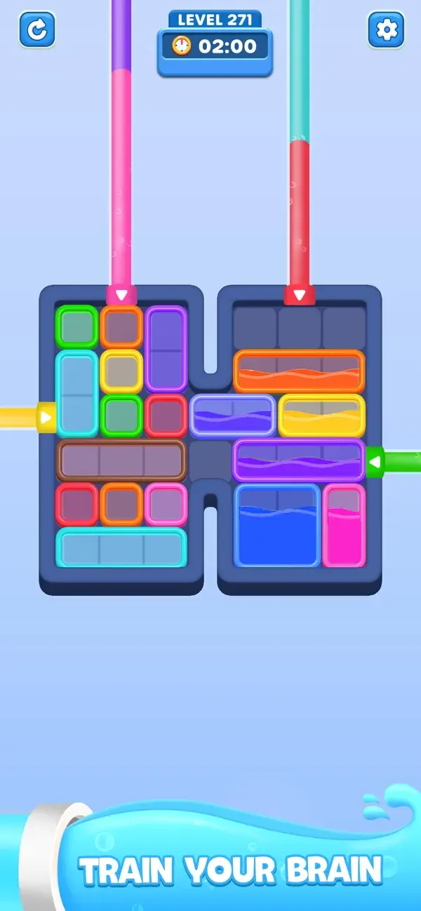 Water Out Puzzle™ screenshot 2