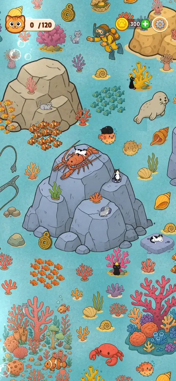 Cat Seek: Screen Safari screenshot 2
