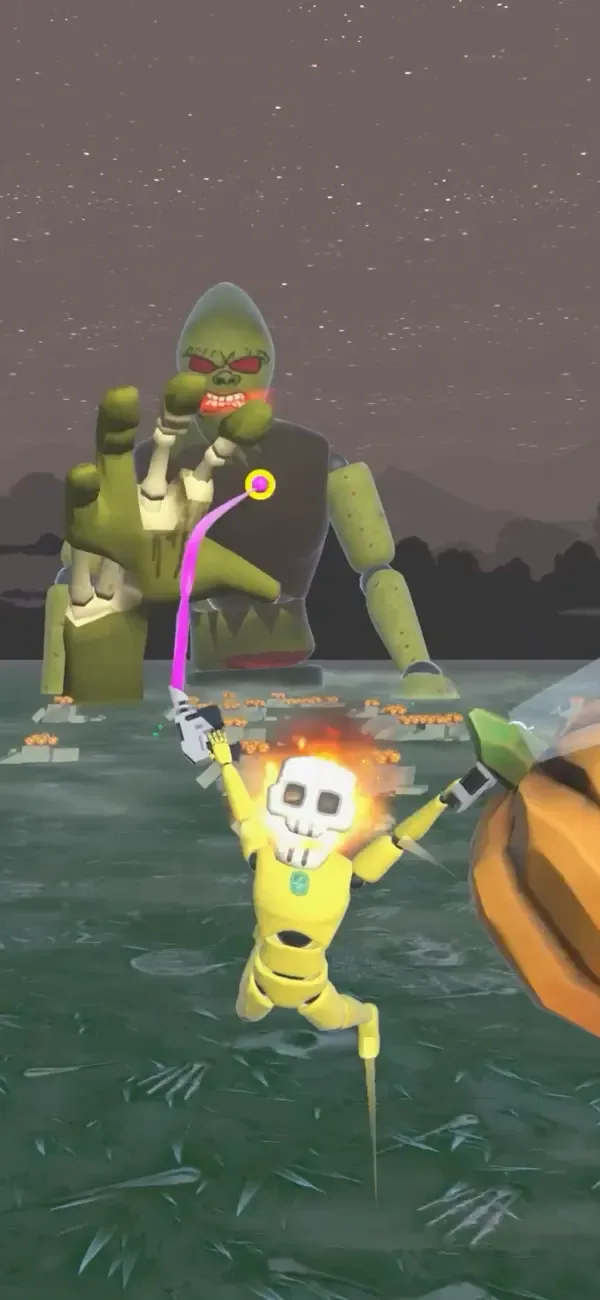 Grapple Hook Hero : Zip Action screenshot 1