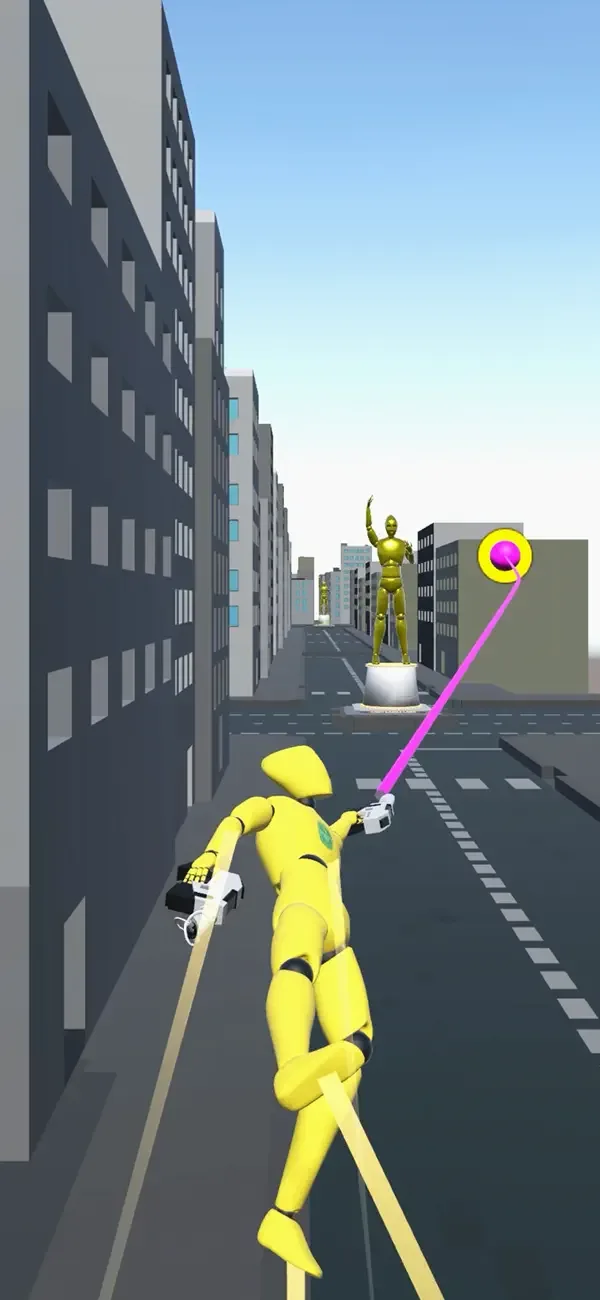 Grapple Hook Hero : Zip Action screenshot 2