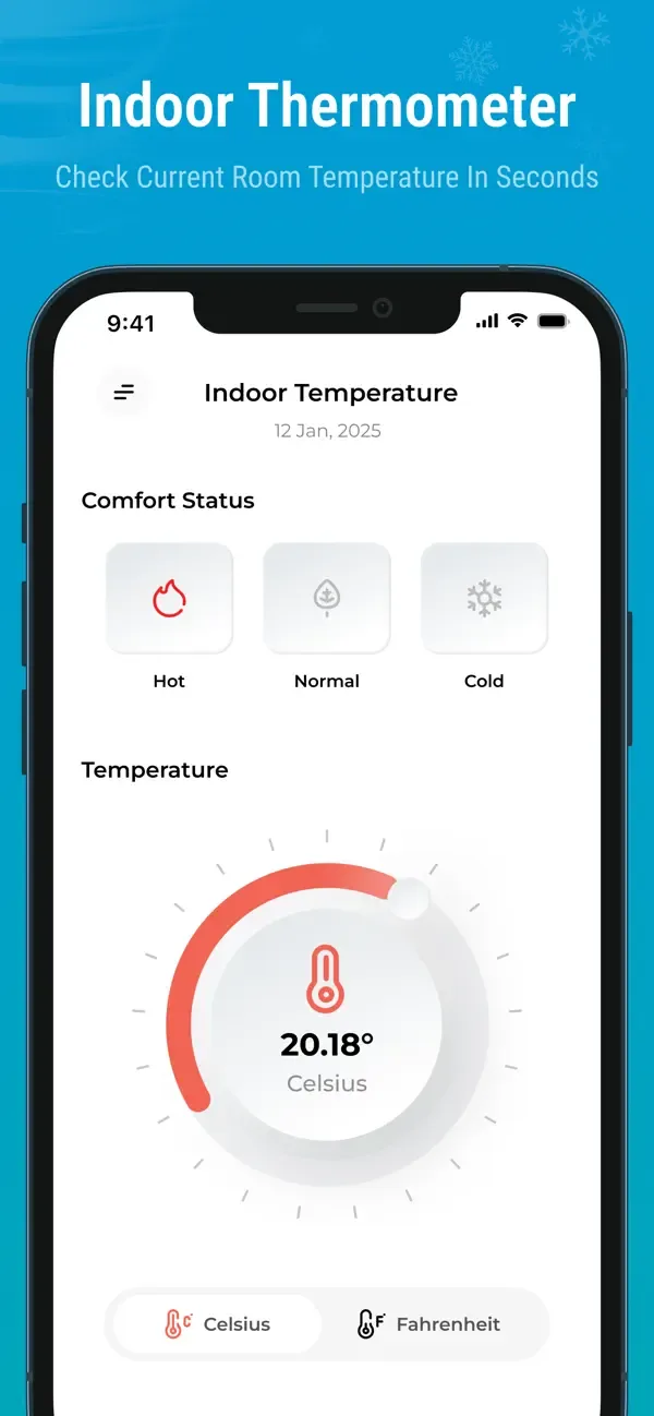 Indoor Thermometer screenshot 1