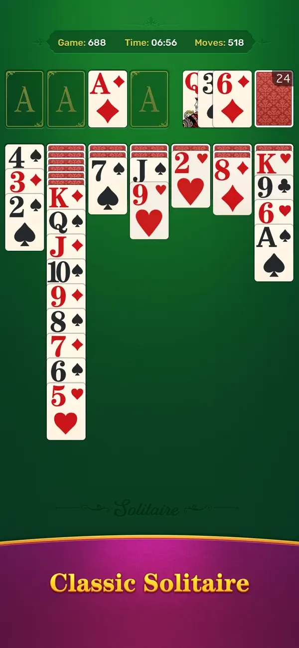 Classic Solitaire: Ever Cards screenshot 1
