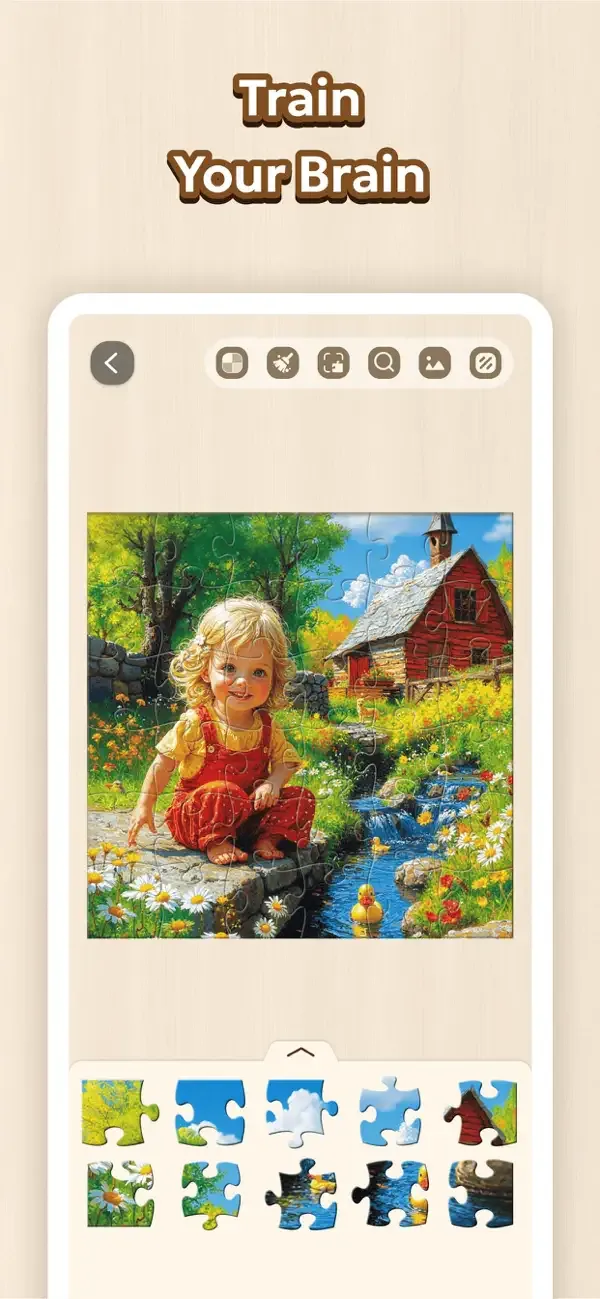 Jigsaw Puzzle - Countryside screenshot 3