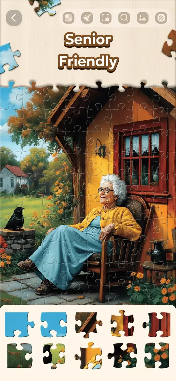 Jigsaw Puzzle - Countryside screenshot 5